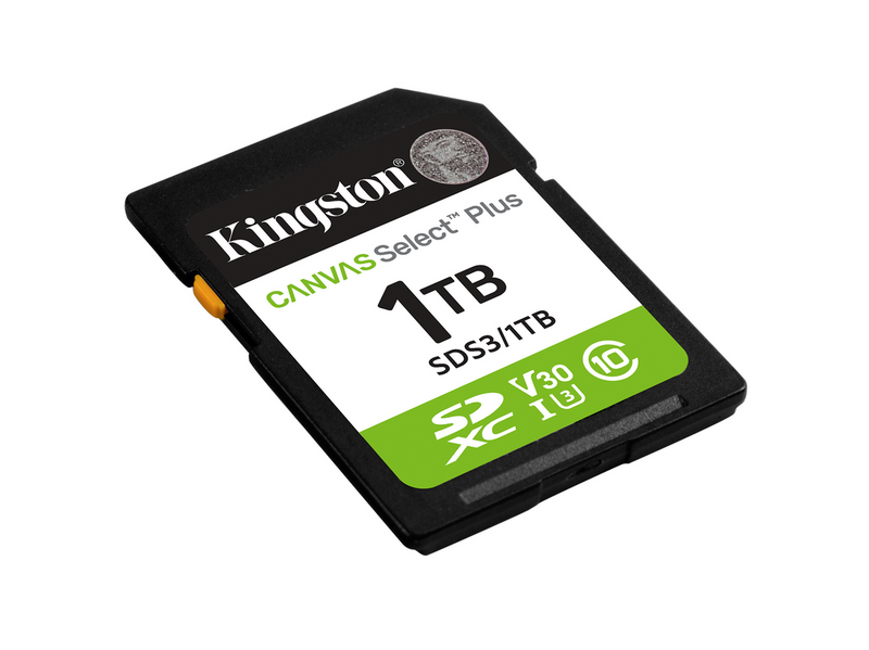Kingston Canvas Select Plus Gen3 SDXC - 150MB/s - 1TB