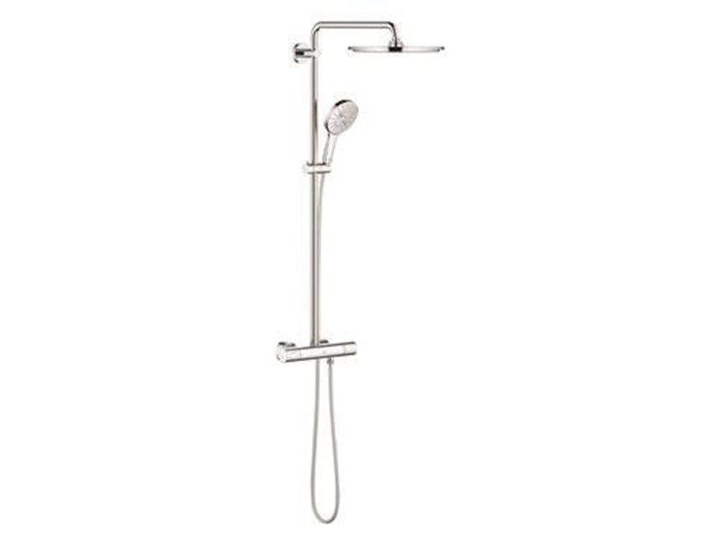 Grohe Rainshower SmartActive 310 shower system thermostat for wall, chrome