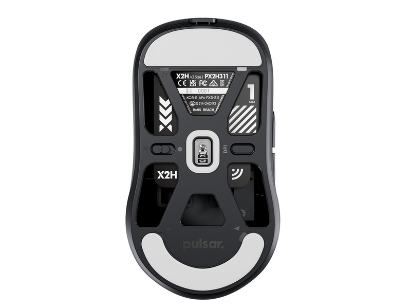 Pulsar X2H V3 Mini Wireless - Gaming Maus (Schwarz)