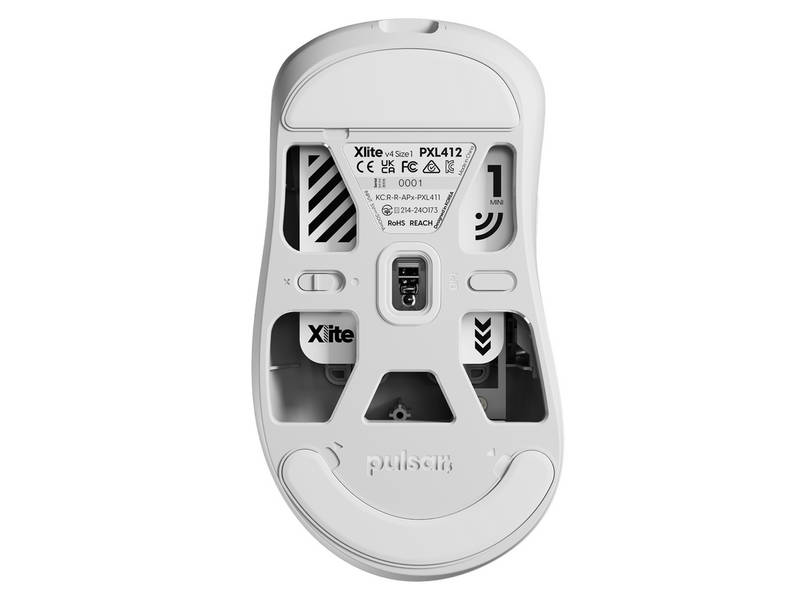 Pulsar Xlite v4 Mini Wireless - Gaming Maus (Weiß)