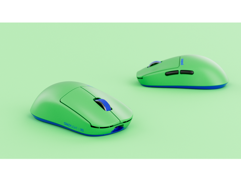 Pulsar X2 CrazyLight Wireless (Aqua Zest) - Gaming Maus (Grün)
