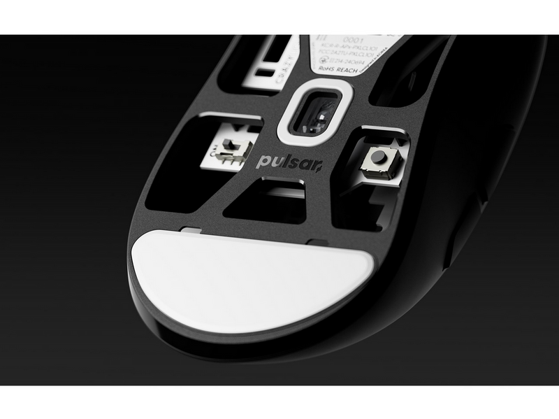 Pulsar Xlite CRAZYLIGHT Mini Wireless (Jet Black) - Gaming Maus (Schwarz)