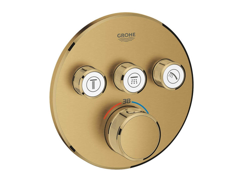 Grohe grt smartcontrol thm trimset round 3sc