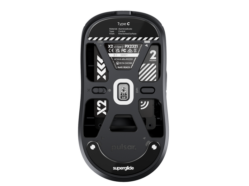 Pulsar Superglide Type-C for Xlite 2 Series - Schwarz