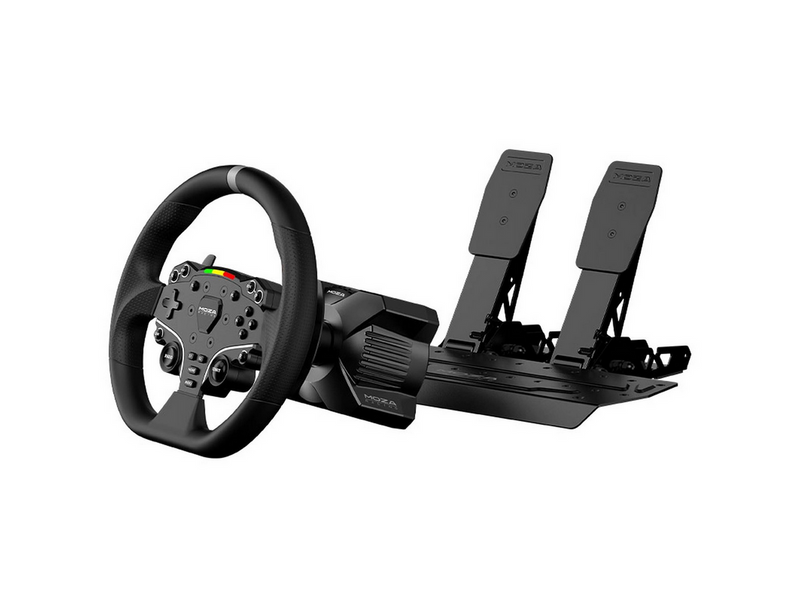 Moza Racing R3 Bundle (R3 Base + ES Lenkrad + SR-P Lite Pedale + Tischklemme ) - PC