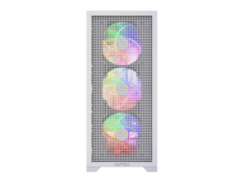 DUTZO C740 Airflow ARGB - Gehäuse - Miditower - Weiß