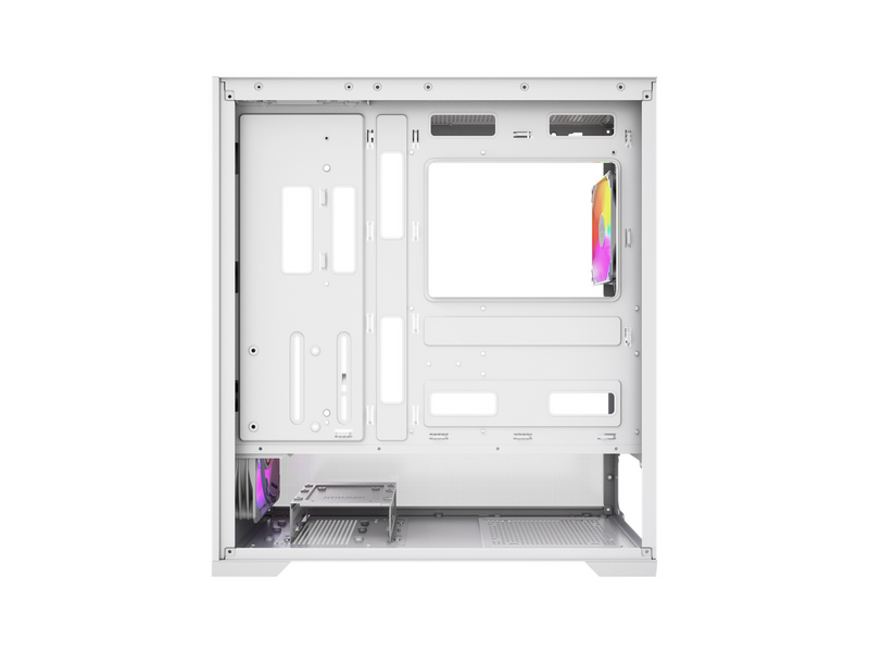 DUTZO C740 Airflow ARGB - Gehäuse - Miditower - Weiß