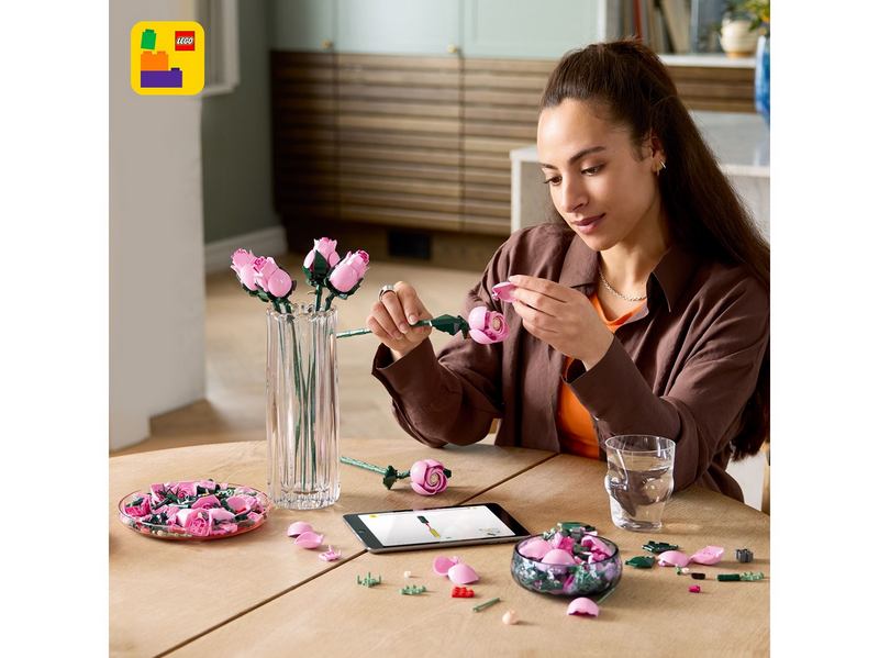 LEGO Botanicals 10374 Rosa Rosenstrauß