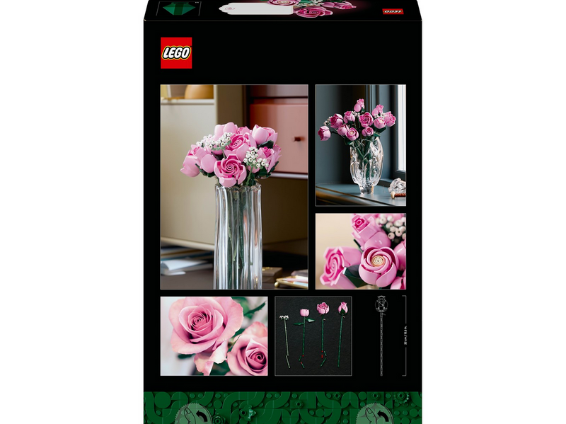 LEGO Botanicals 10374 Rosa Rosenstrauß