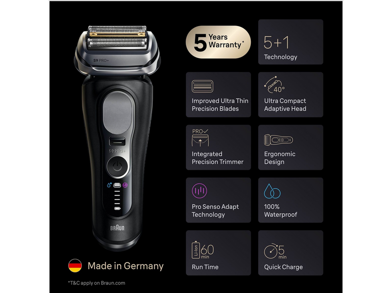 Braun Rasierapparate Series 9 PRO+ 9660cc