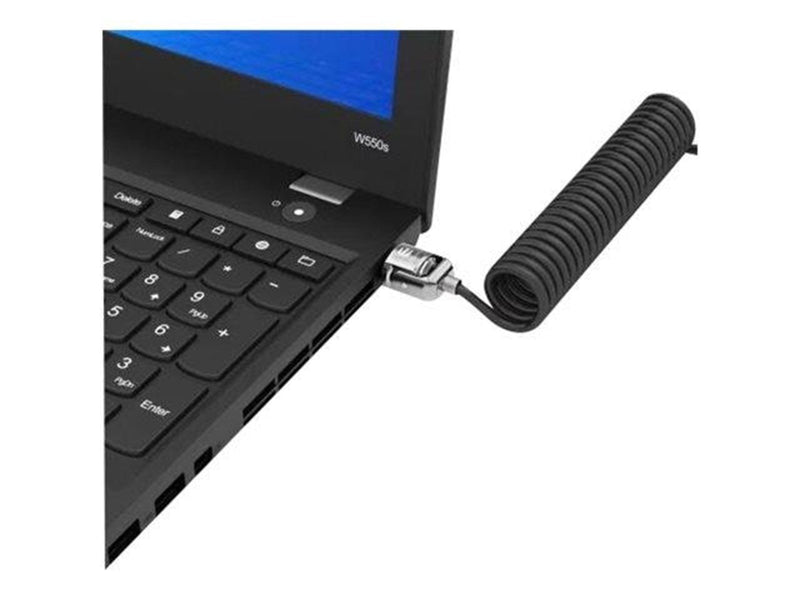 Compulocks Universal PC Laptop Coiled Cable Lock Security Solution