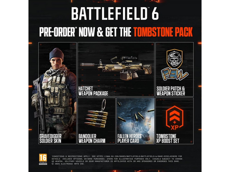Battlefield 6 (Phantom Edition) - Sony PlayStation 5 - Action - PEGI 16