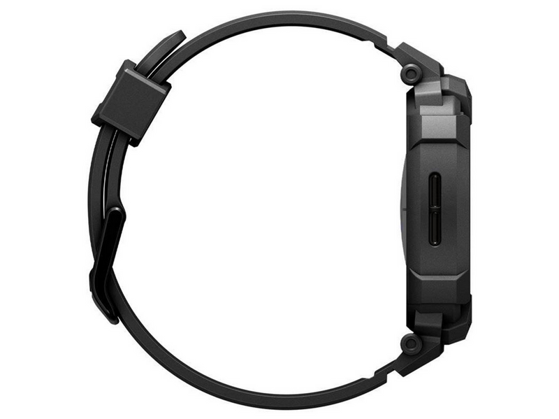Spigen Rugged Armor Pro - matte black - Samsung Galaxy Watch 8 (44mm)