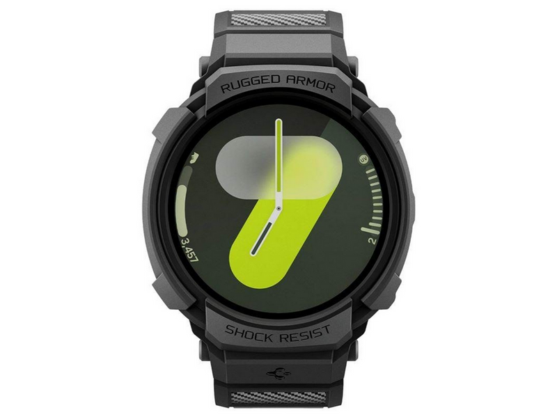 Spigen Rugged Armor Pro - matte black - Samsung Galaxy Watch 8 (44mm)