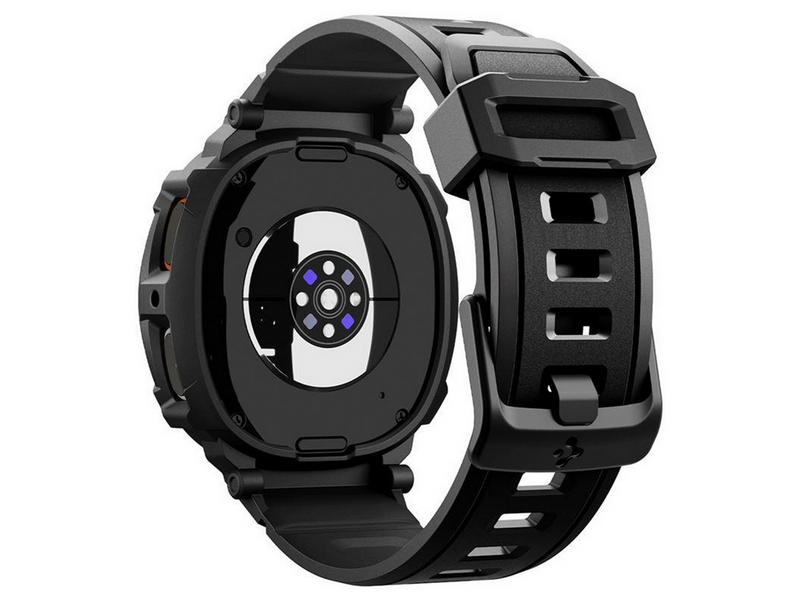 Spigen Rugged Armor Pro - matte black - Samsung Galaxy Watch 8 (44mm)