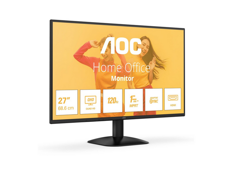 27" AOC Q27B35S3 - 2560x1440 (QHD) - 120Hz - IPS