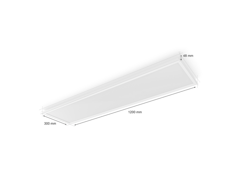 Philips Hue WCA Surimu Panel Rectangular 120 x 30 cm 60W