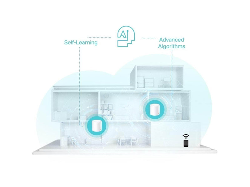 TP-Link Deco X50 (1-pack) AX3000 - Mesh router
