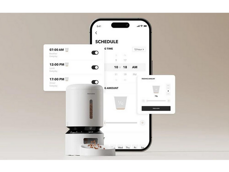 Petlibro Granary Smart Camera Feeder 5L White