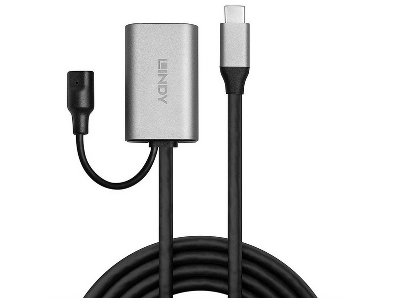 Lindy Active Extension Cable - USB-C extension cable - 5 m