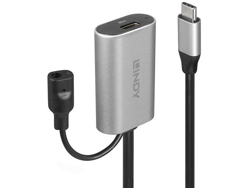 Lindy Active Extension Cable - USB-C extension cable - 5 m