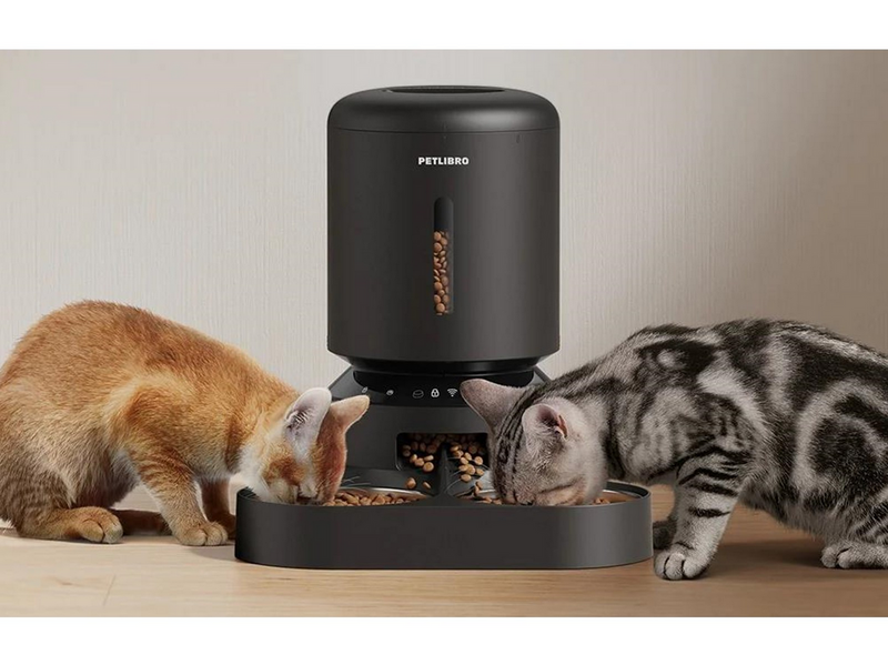 Petlibro Granary WiFi Feed Dispenser 5L Double Bowl Black