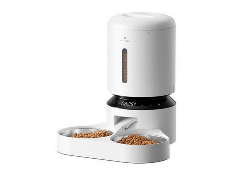 Petlibro Granary Food Dispenser with Double Bowl 5L - White