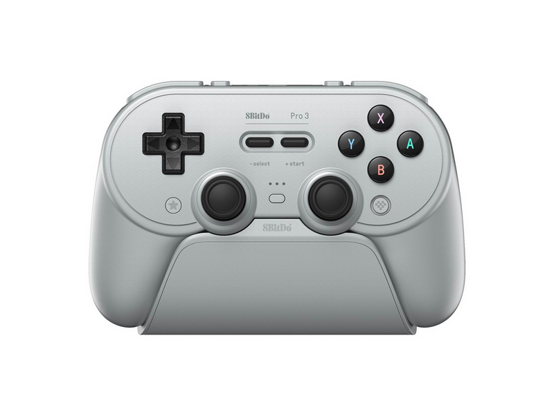 8BitDo Pro 3 - Bluetooth - 2.4G - Hall Effect - TMR - Grey - Wireless Controller - Nintendo Switch 2