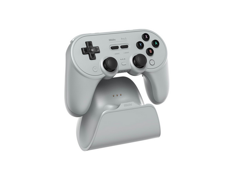 8BitDo Pro 3 - Bluetooth - 2.4G - Hall Effect - TMR - Grey - Wireless Controller - Nintendo Switch 2