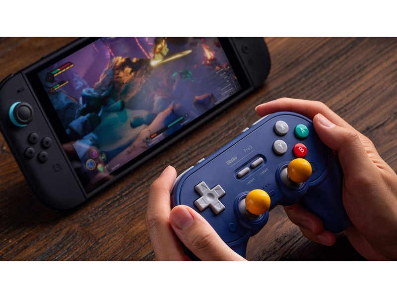8BitDo Pro 3 - Bluetooth - 2.4G - Hall Effect - TMR - Purple - Wireless Controller - Nintendo Switch 2