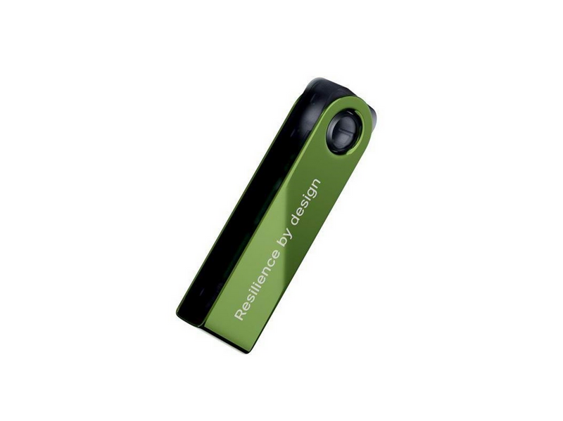 Ledger Nano S Plus Oxidate Green Crypto Hardware Wallet