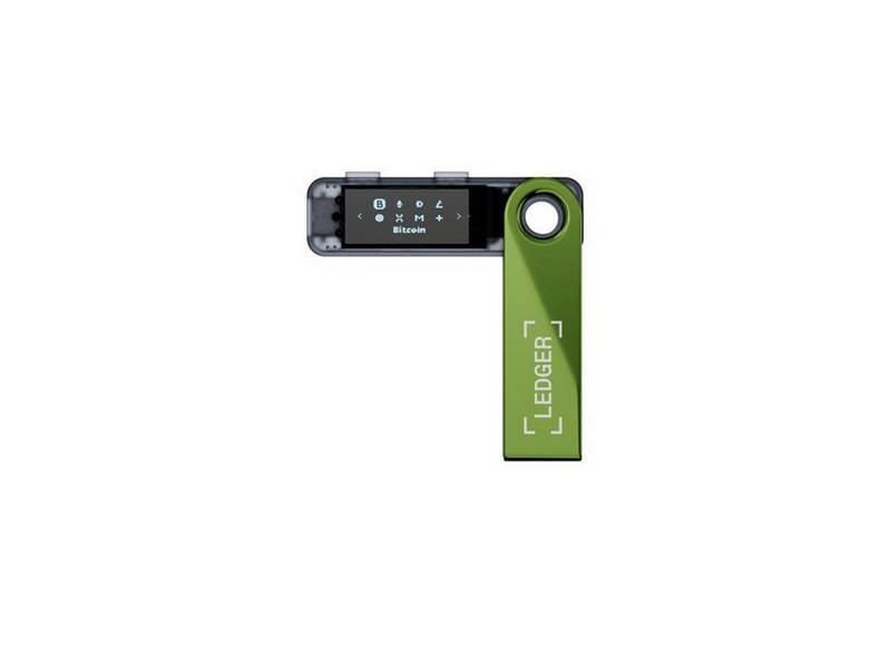 Ledger Nano S Plus Oxidate Green Crypto Hardware Wallet