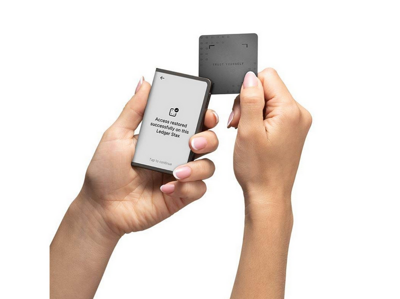 Ledger Stax Crypto Hardware Wallet with Recovery Key