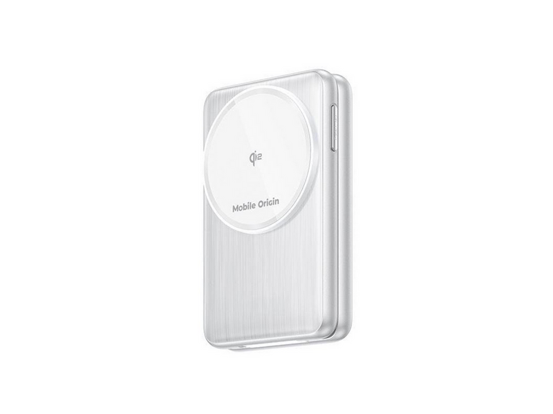 Mobile Origin 3in1 Foldable Qi2 Charger PW8 - silver