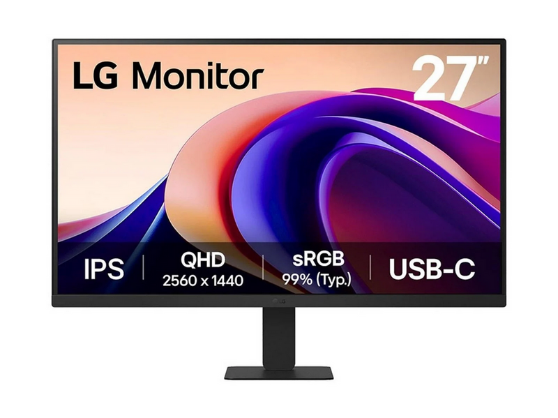 27" LG 27U631A-B - 2560x1440 (QHD) - 100Hz - IPS