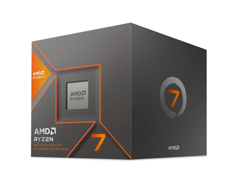 AMD Ryzen 7 8700G Wraith Stealth CPU - 8 Kerne - 4.2 GHz - AMD AM5 - AMD Boxed (mit Kühler)