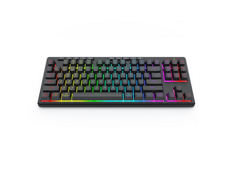 REDRAGON K516RGB-PRO SHIVA PRO 87 keyboard - Gaming Tastatur - 80% - Englisch (US) - Schwarz