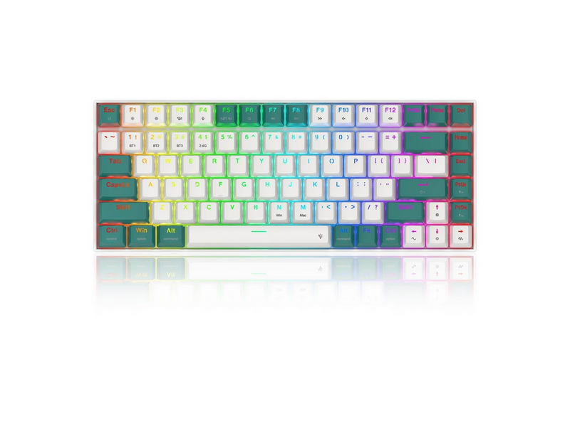 REDRAGON K678WG-RGB-PRO Singed keyboard - Gaming Tastatur - 75% - Englisch (US) - Weiss