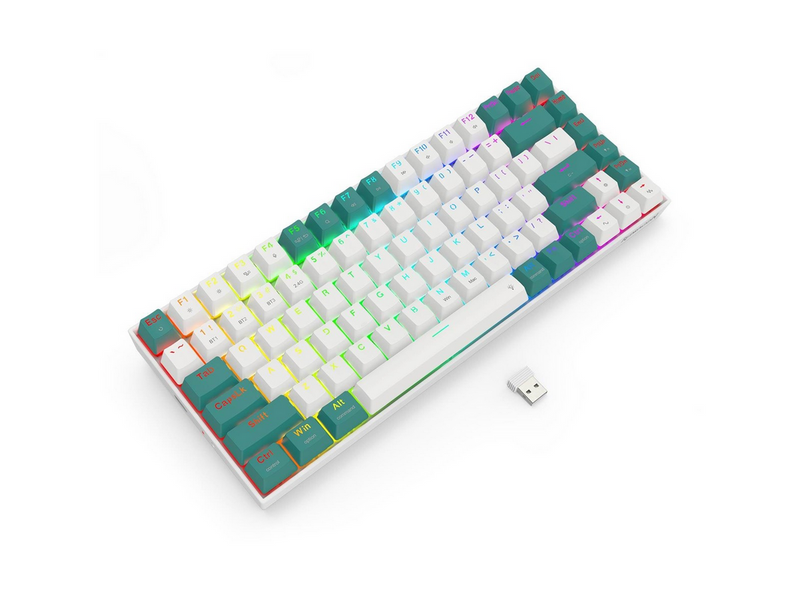 REDRAGON K678WG-RGB-PRO Singed keyboard - Gaming Tastatur - 75% - Englisch (US) - Weiss
