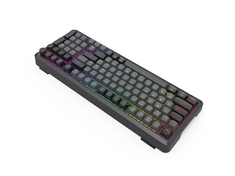REDRAGON K688GB-RGB-PRO Bragi keyboard - Gaming Tastatur - 96% - Englisch (US) - Schwarz
