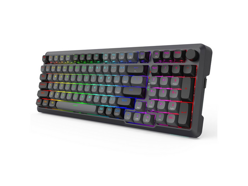 REDRAGON K688GB-RGB-PRO Bragi keyboard - Gaming Tastatur - 96% - Englisch (US) - Schwarz