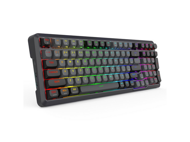 REDRAGON K688GB-RGB-PRO Bragi keyboard - Gaming Tastatur - 96% - Englisch (US) - Schwarz