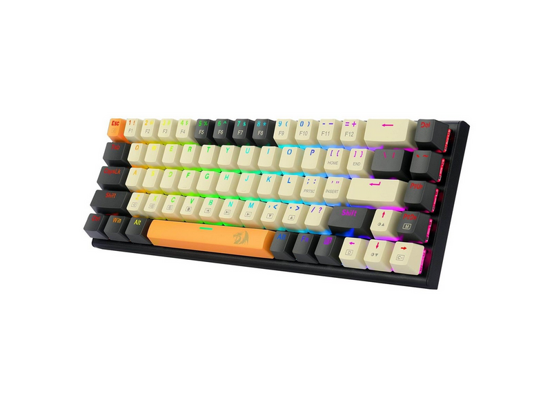 REDRAGON K633CGO-RGB Ryze keyboard - Gaming Tastatur - 65% - Englisch (US) - Schwarz