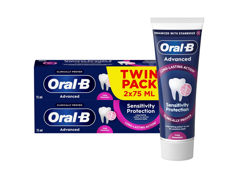 Oral-B Zahnpasta Sensitivity Protection Duo - 2x75ml