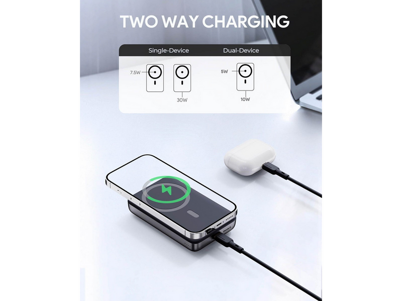 Aukey PB-MS06 MagFusion Magnetic Wireless