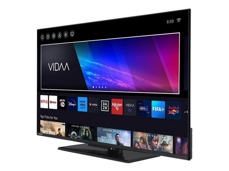 Toshiba 43" Flachbild TV LED 4K 43QV3463DG QV34 Series - 43" LED-backlit LCD TV - QLED - 4K