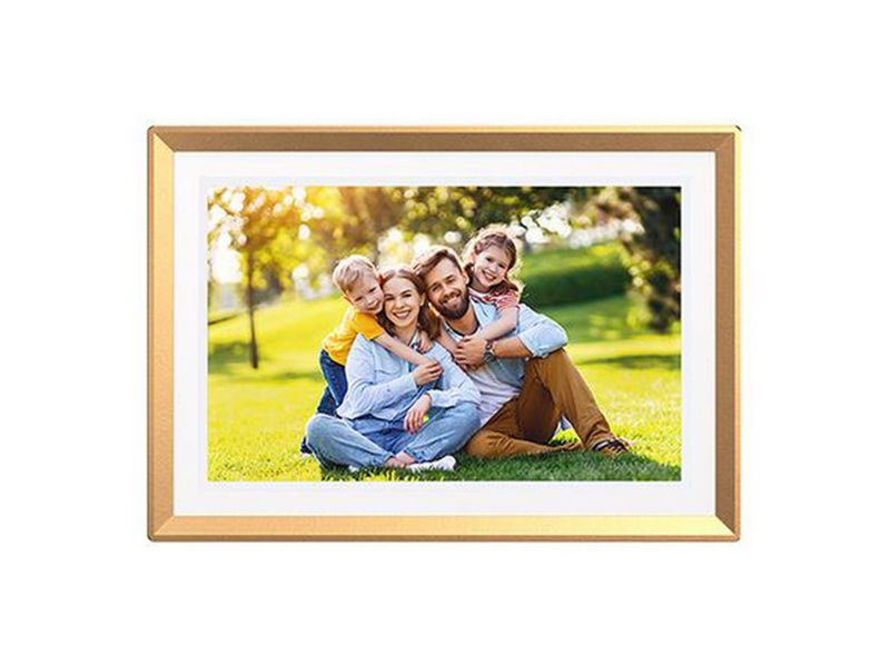 Arzopa D10 10.1" Digital Photo Frame - Champagne Gold