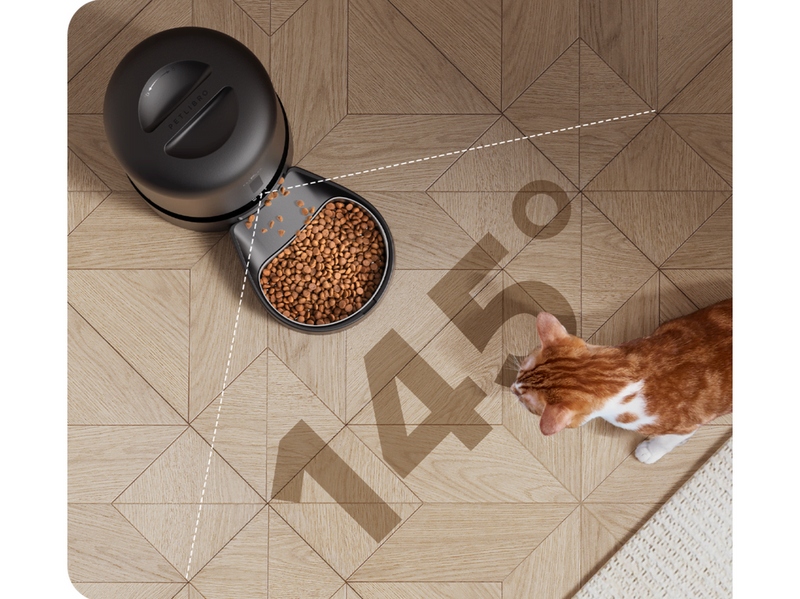Petlibro GRANARY CAMERA MONITORING FEEDER BLACK