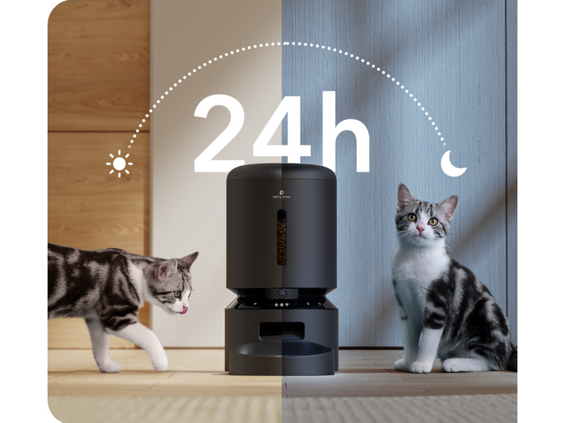 Petlibro GRANARY CAMERA MONITORING FEEDER BLACK