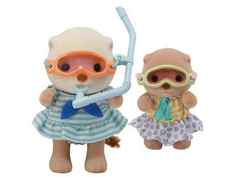 Sylvanian Families Sea Otter Sisters - Splashy Snorkel Set